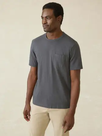 Sunwashed Pocket Tee - Graphite