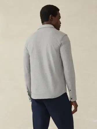 Legend™ Sweater Shirt (Tall) - Fossil Grey Twill(Fossil Grey Twill,MT)