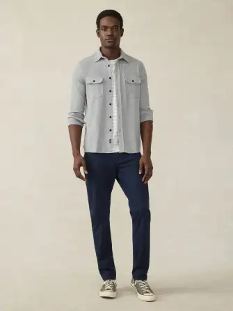 Legend™ Sweater Shirt (Tall) - Fossil Grey Twill(Fossil Grey Twill,MT)