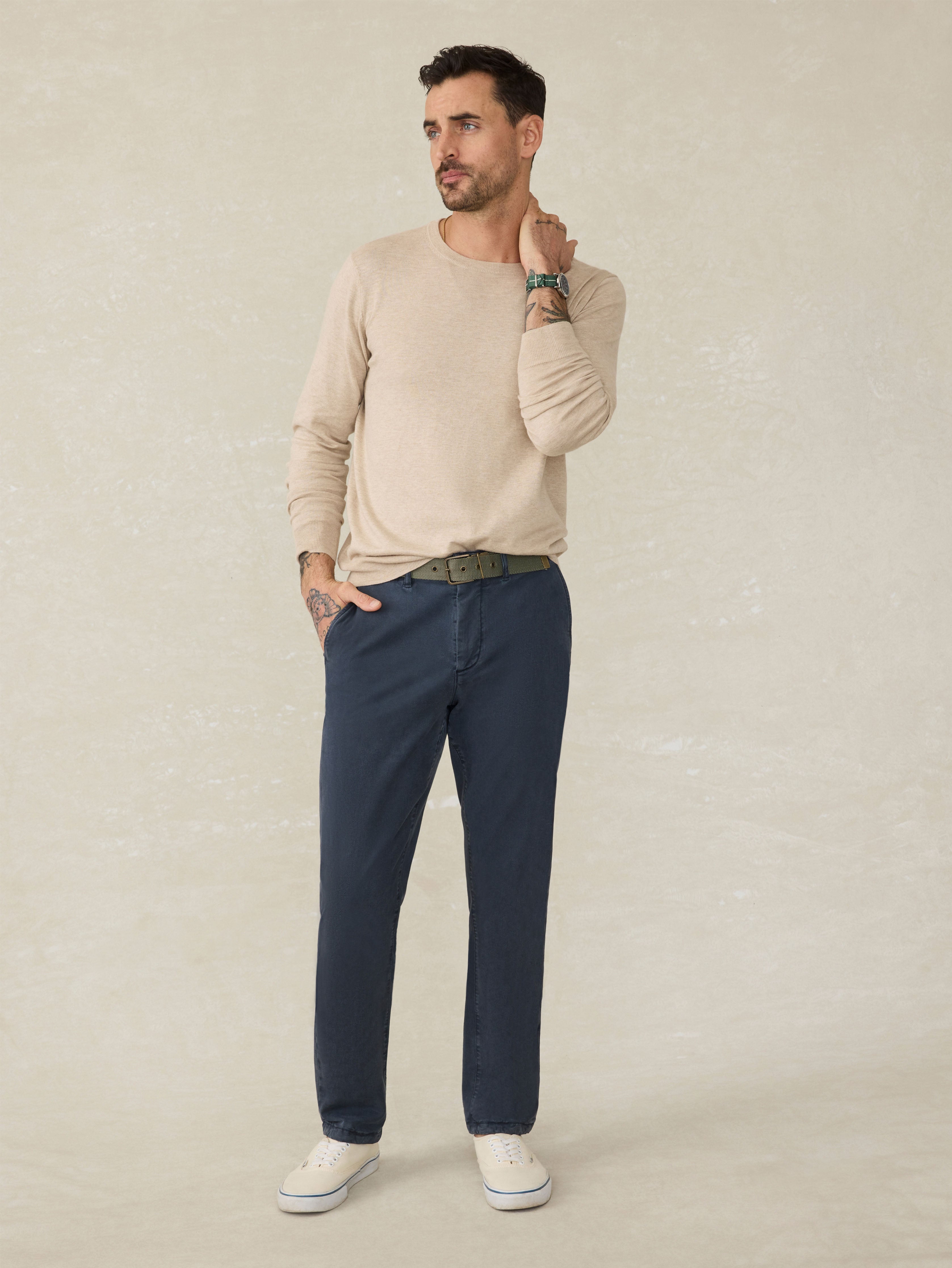 Movement™ Crewneck Sweater (Tall) - Soft Dune Heather