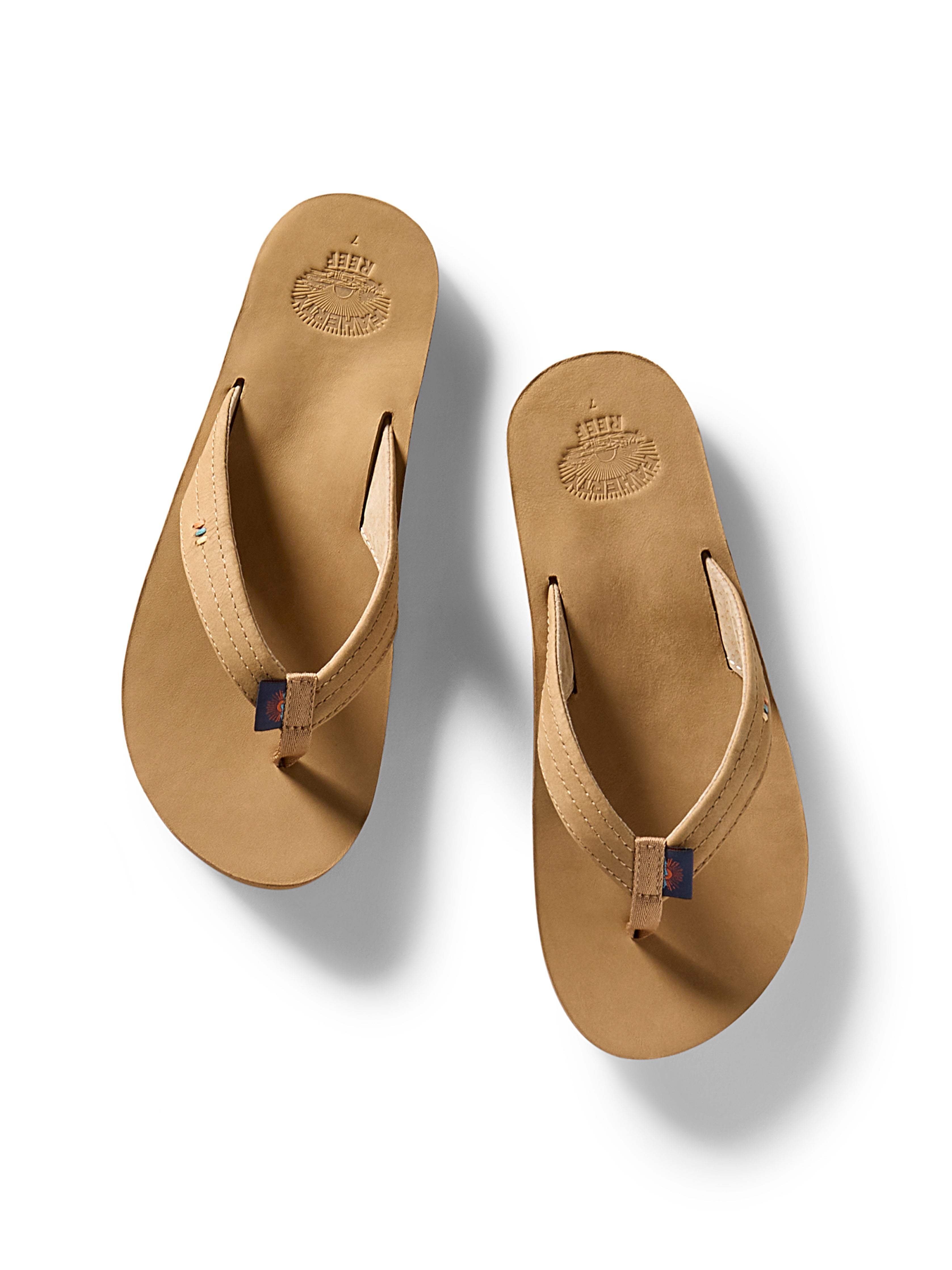 Faherty X REEF Women's Drift Away Flip Flop - Bronze