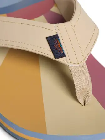 Faherty X REEF Unisex Eva Flip Flop - Sun And Wave(Sun And Wave,5)