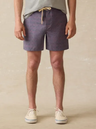 Biarritz Boardshort - Dusk Rose Medallion