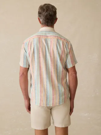 Short-Sleeve Breeze Shirt - Bay Reef Stripe(Bay Reef Stripe,XS)