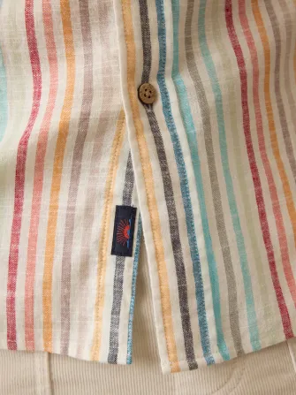 Short-Sleeve Breeze Shirt - Bay Reef Stripe(Bay Reef Stripe,XS)