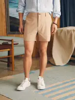 Belt Loop All Day Shorts (5) - Khaki