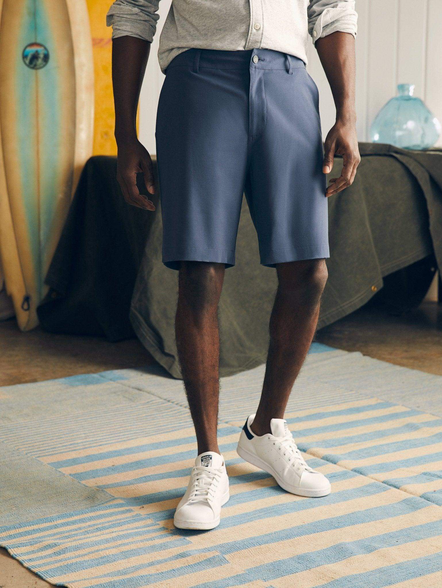 Belt Loop All Day Shorts (9) - Dark Blue Nights