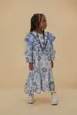 Stitched Flowers Kids Dress