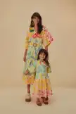Tropical Fruits Kids Dress