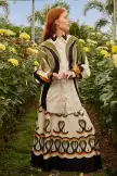 Off-White Coconut Tree Flow Skirt