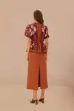 Caramel Midi Skirt(CARAMEL,XXS)