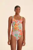 Adidas Farm Swimsuit Pearl Citrine