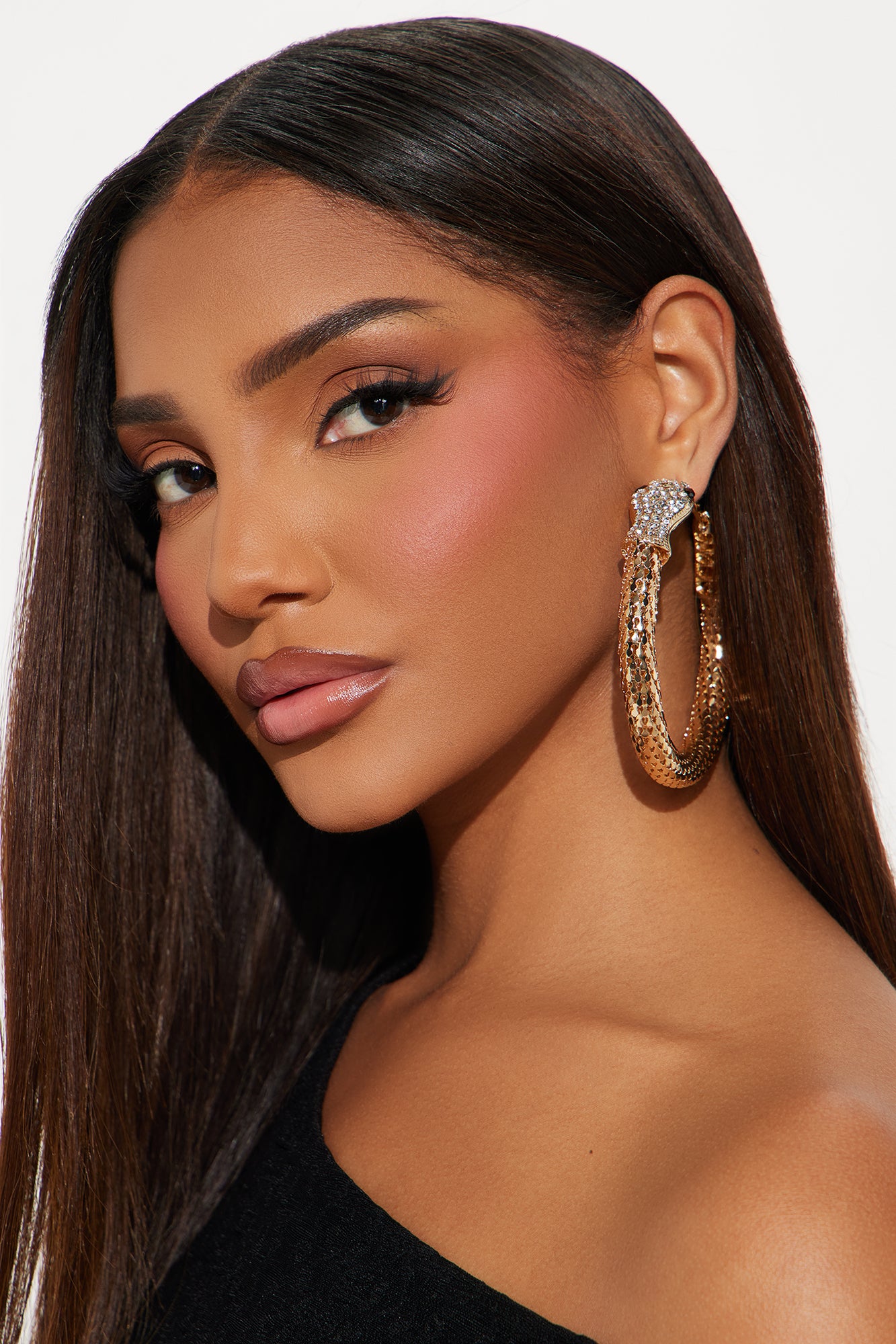 Medusa Hoop Earrings