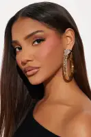 Medusa Hoop Earrings
