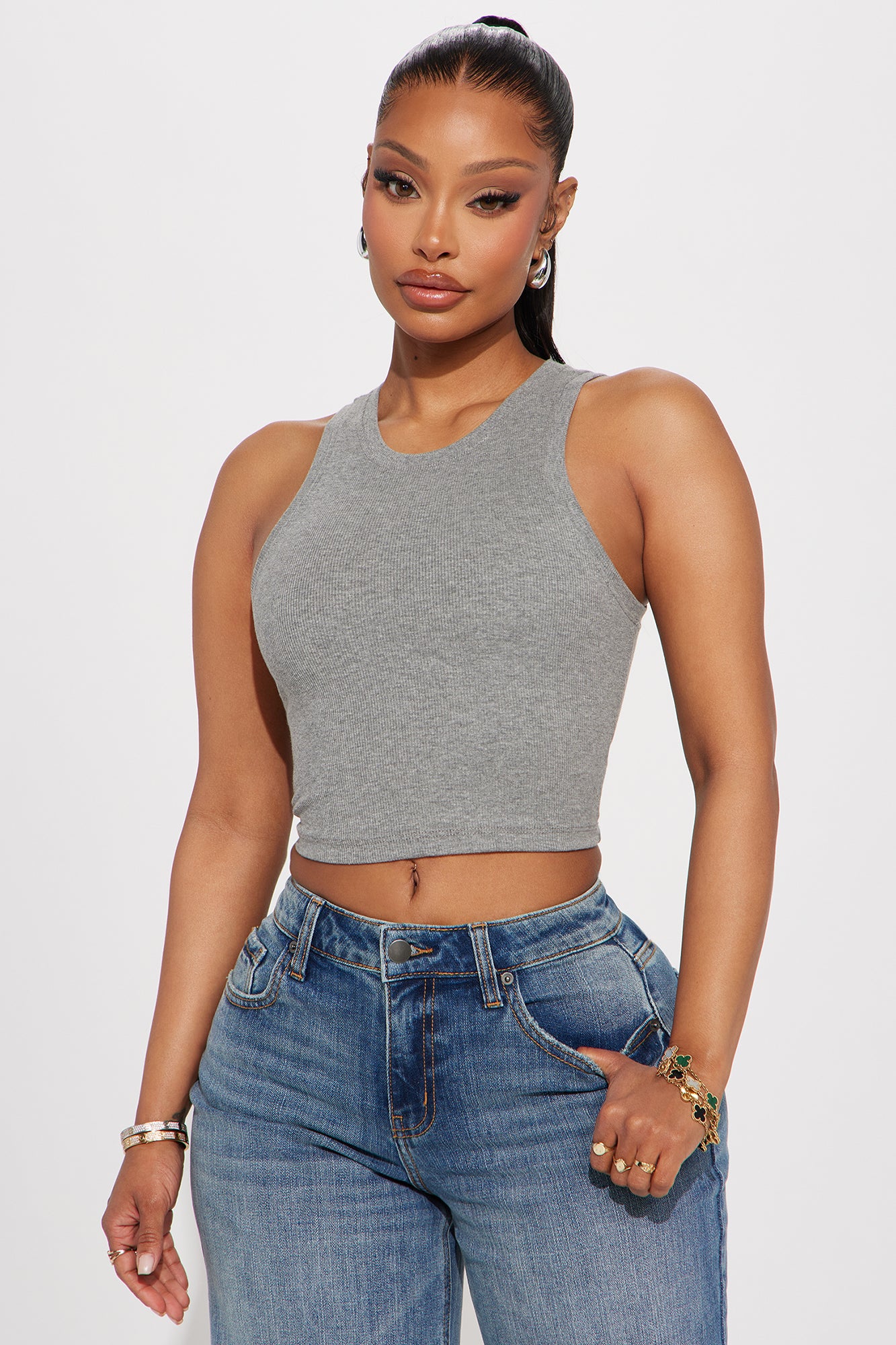 Emma Classic Ribbed Tee