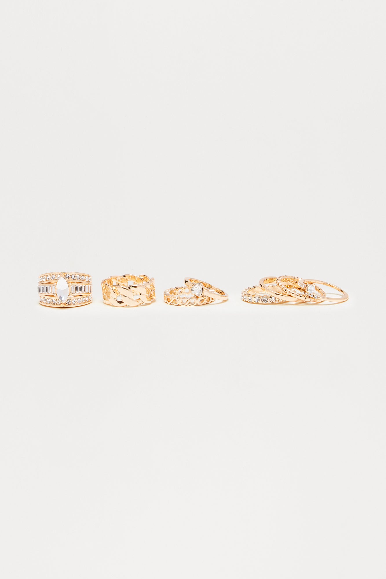 Linsey 9 Piece Ring Set