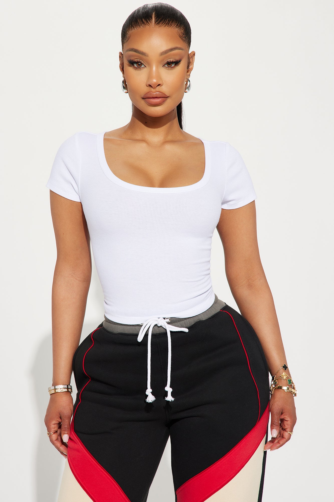 Amelia Scoop Neck Top