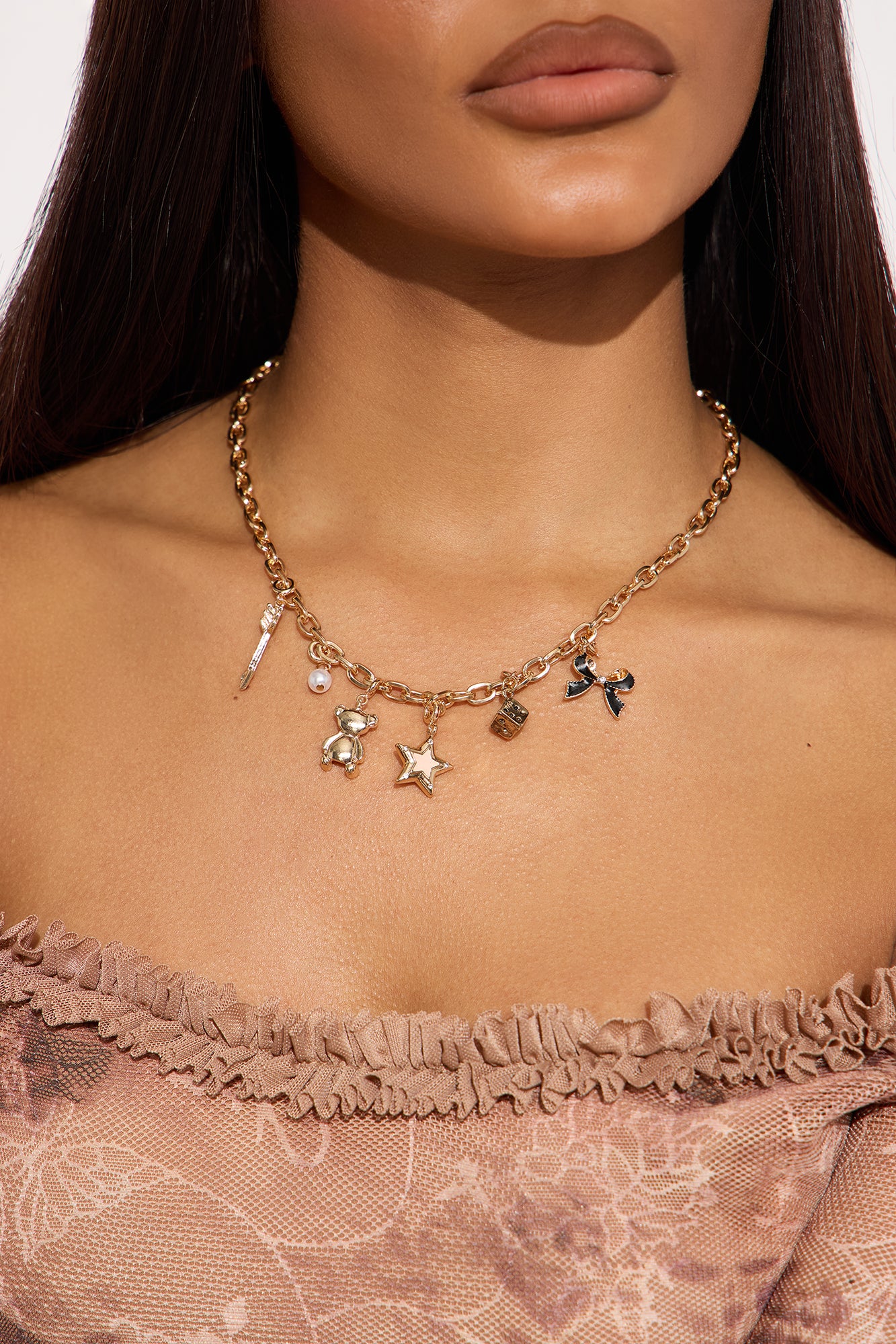Teddy Charm Necklace