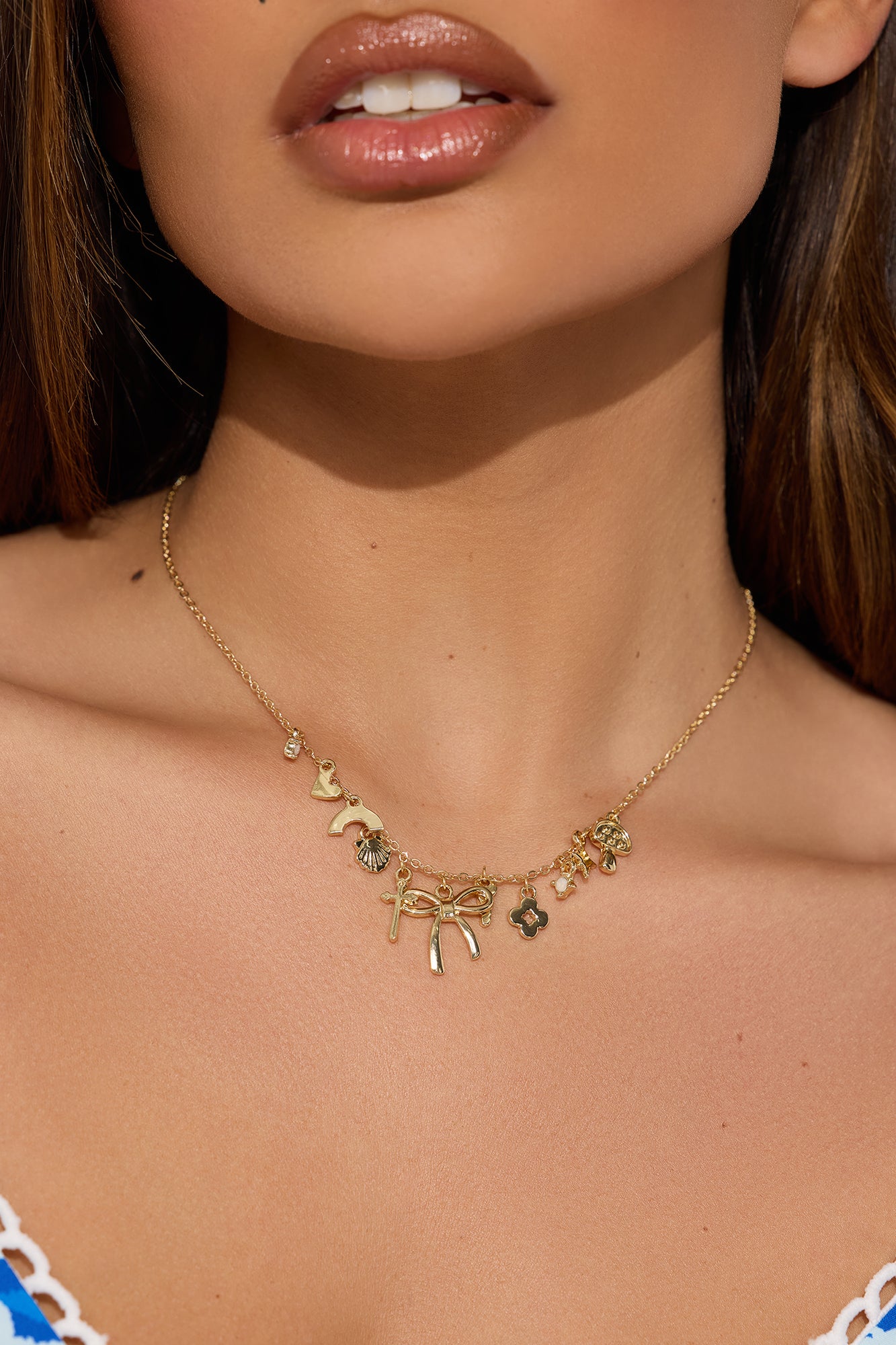 She's Indecisive Charm Necklace