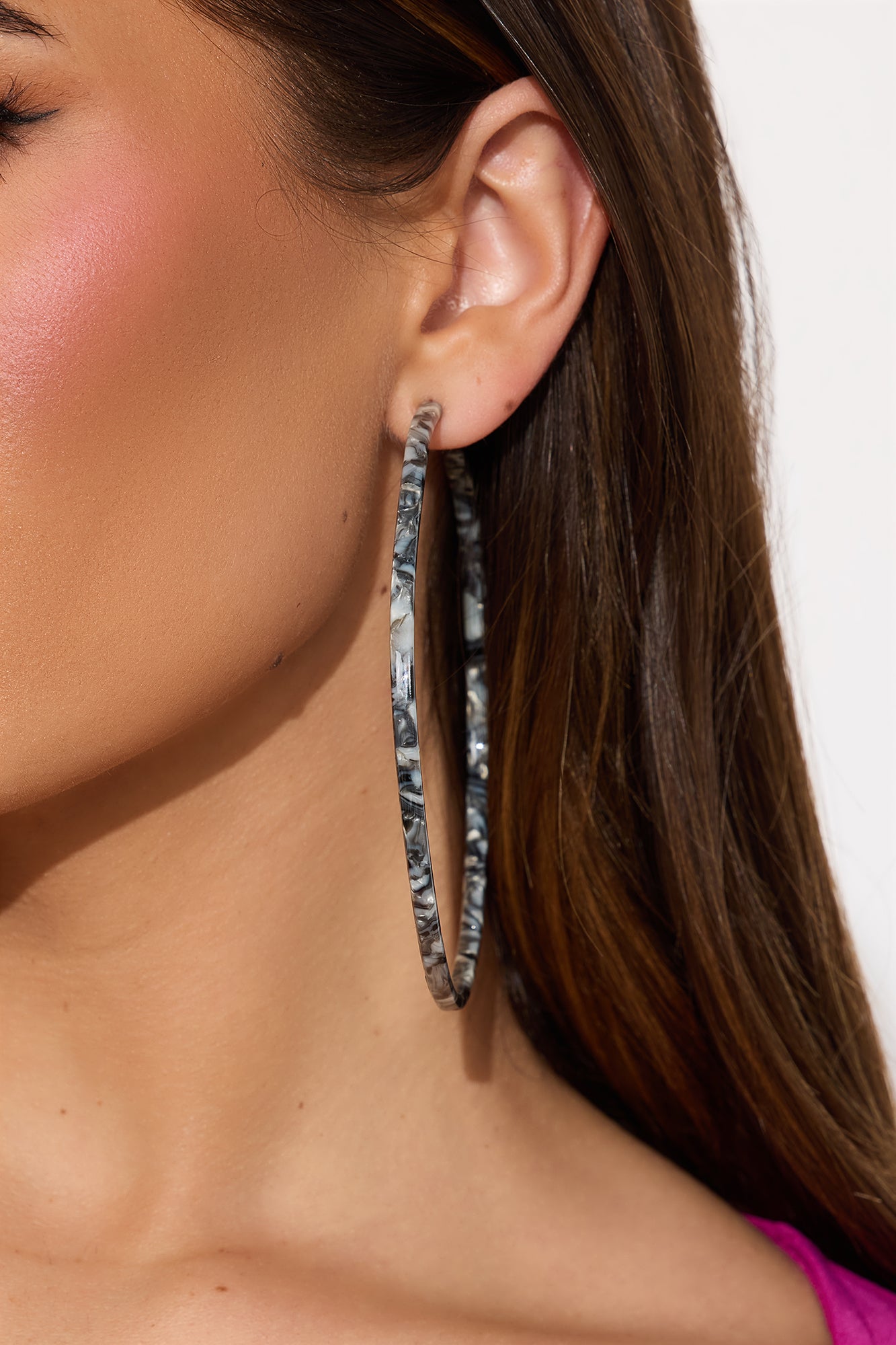 Take A Look Hoop Earrings
