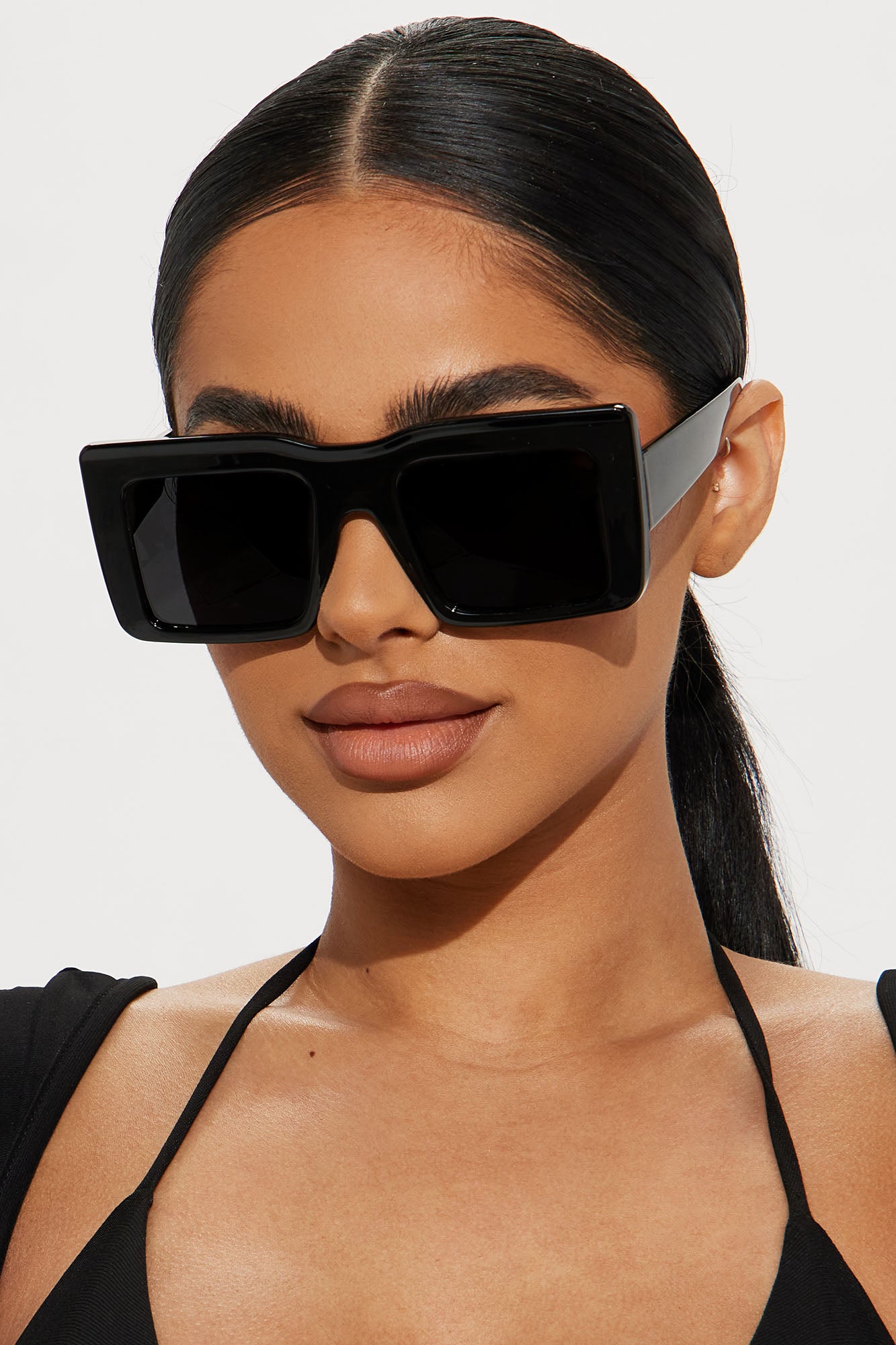Chunky Flat Top Sunglasses