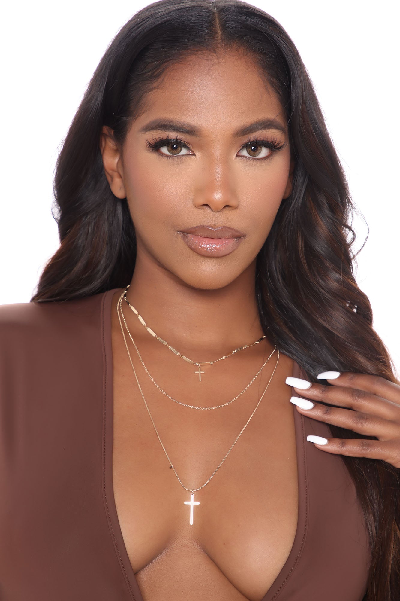 Like A Saint Cross Necklace