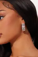 What A Thrill Hoop Earrings 