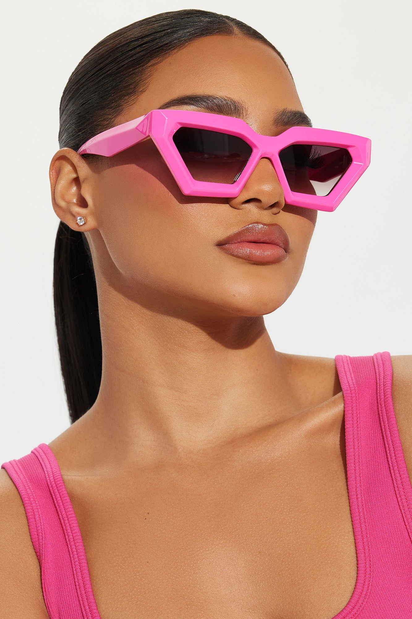 Flexing Them Sunglasses