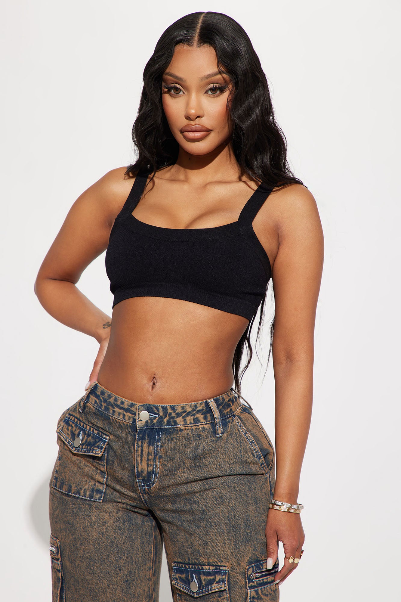 Clarise Seamless Crop Top