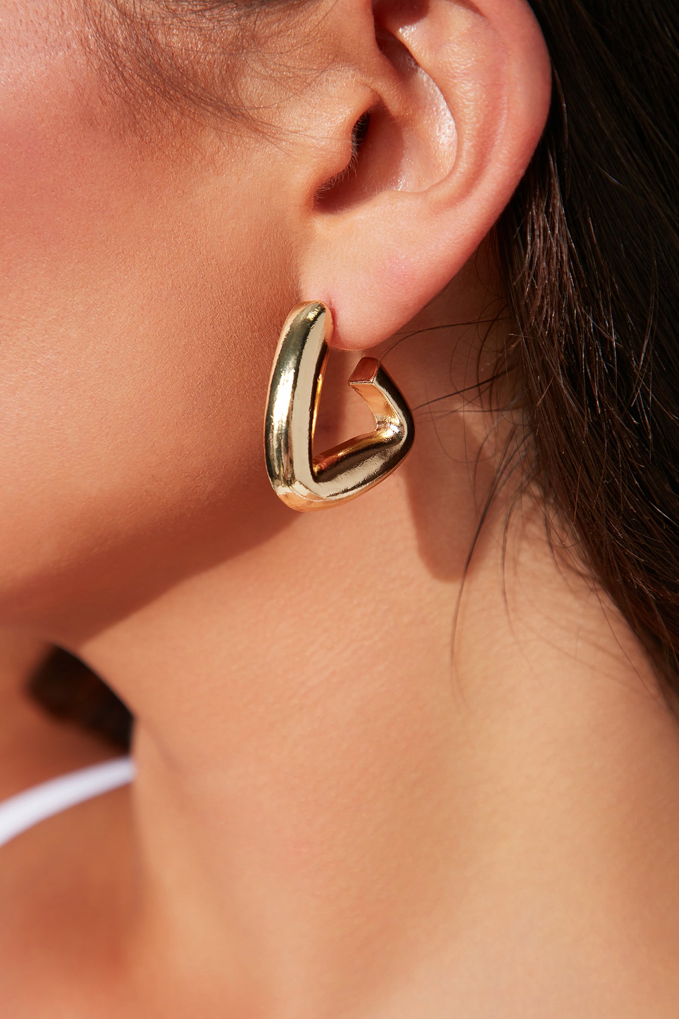 Acute Destruction Hoop Earrings
