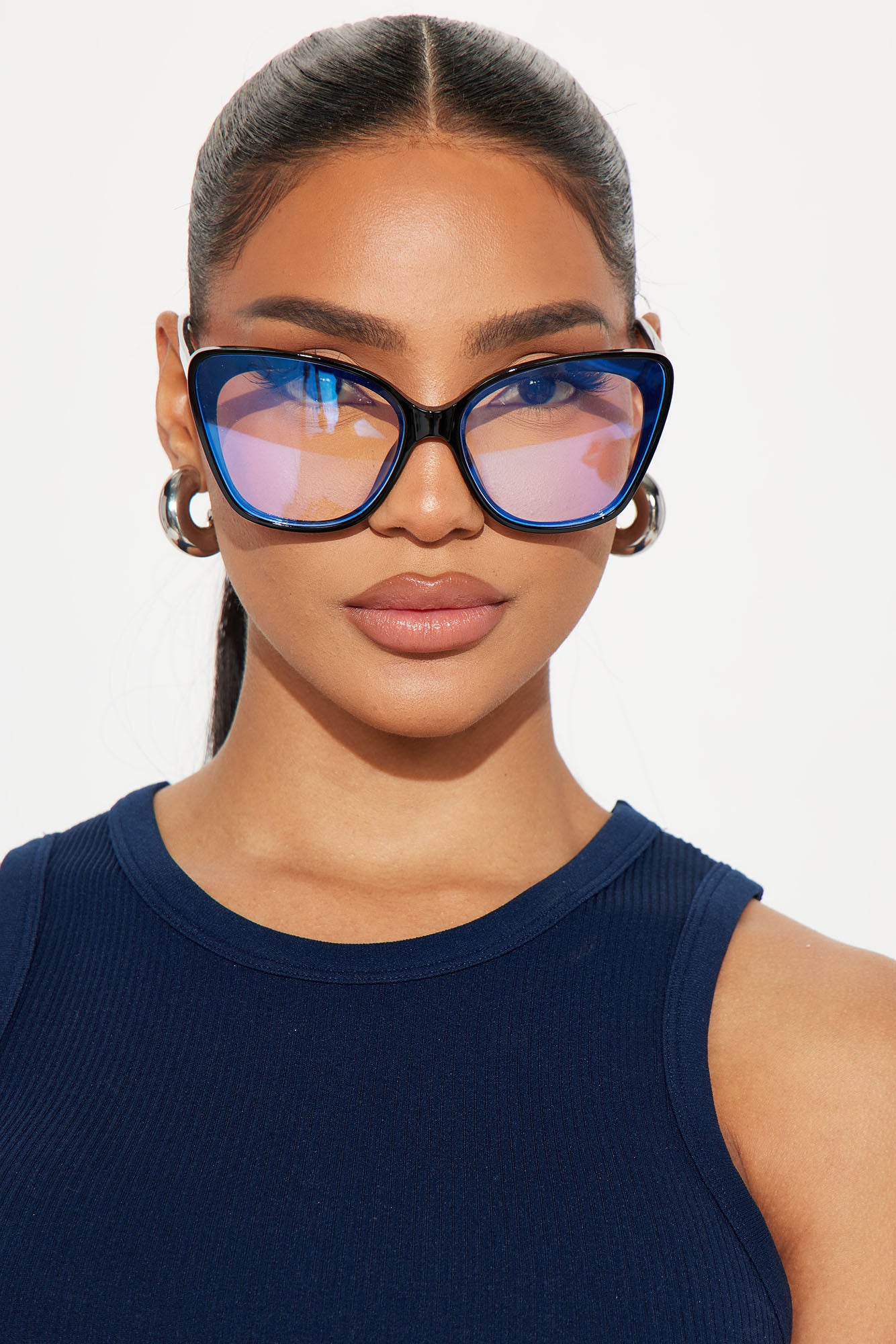 Mean Serious Business Blue Light Glasses