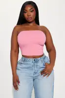 Essential Bandeau(Bubblegum Pink,XS)