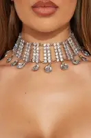 All I Want Is Diamonds Choker Necklace