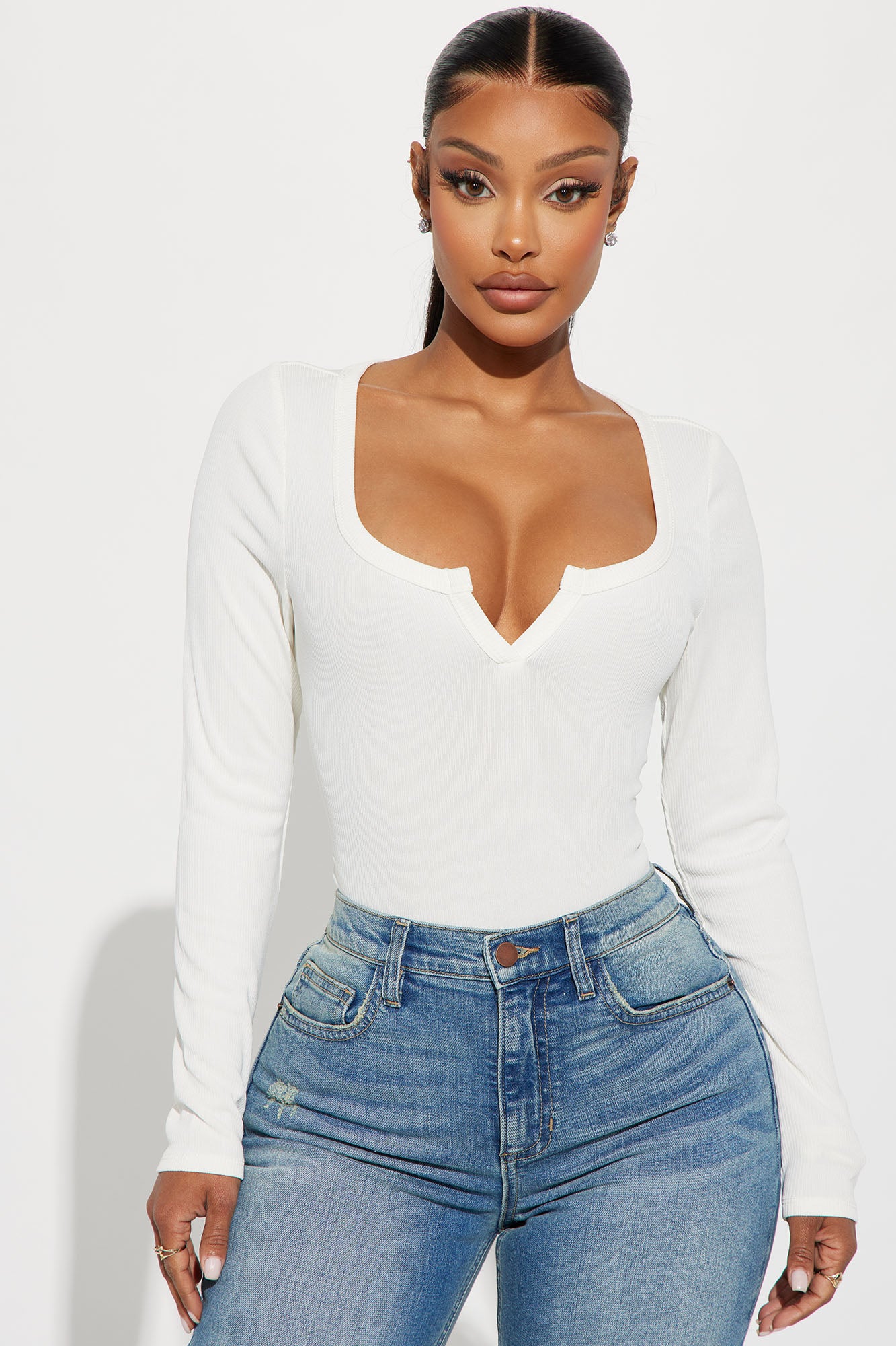 Eileen Scoop Neck Top