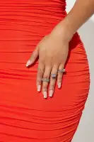Keeping Me Satisified 5 Piece Ring Set
