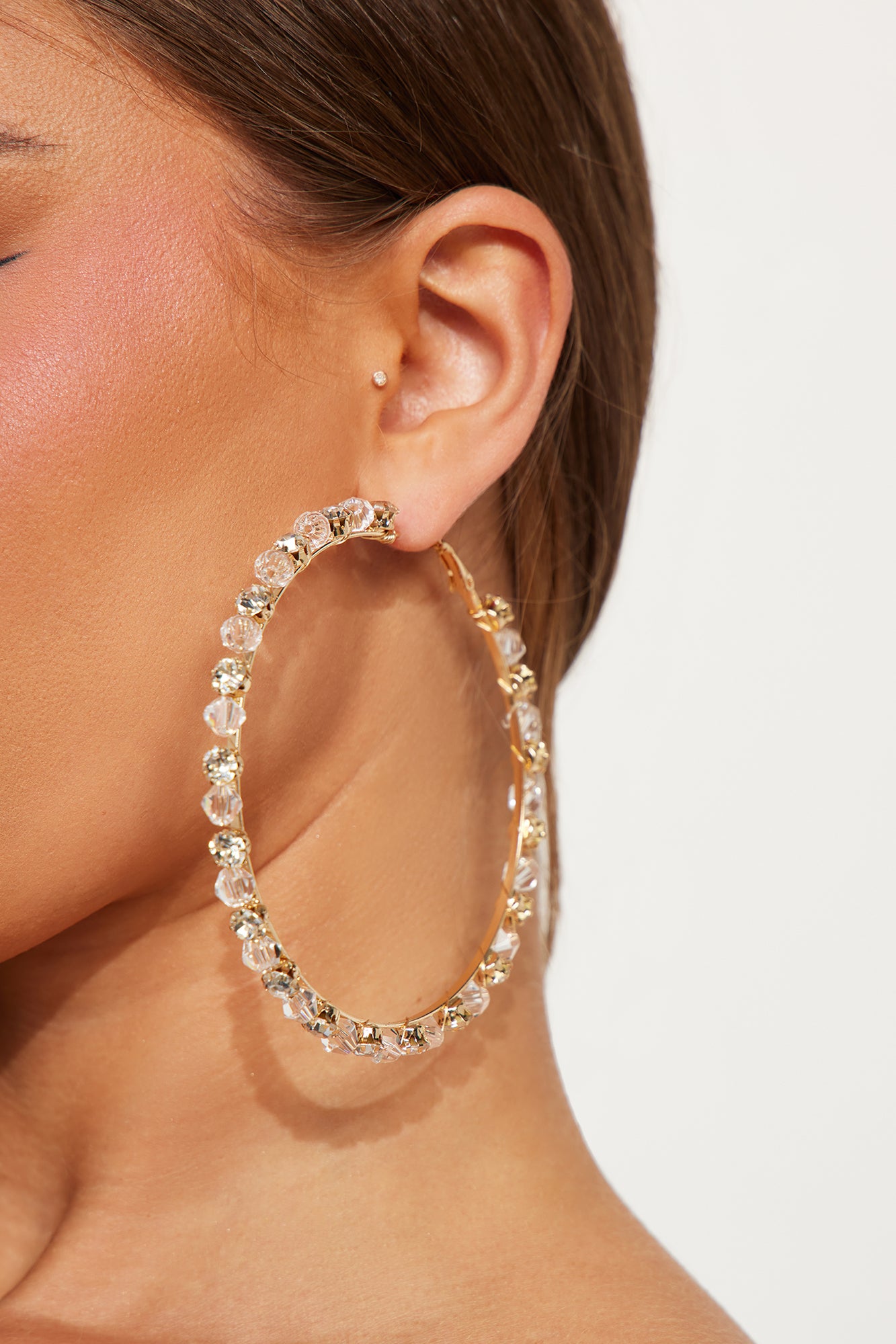 Bring On The Bubbly Hoop Earrings