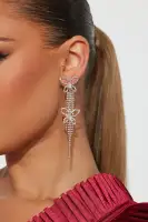 Soaring Butterfly Rhinestone Earrings