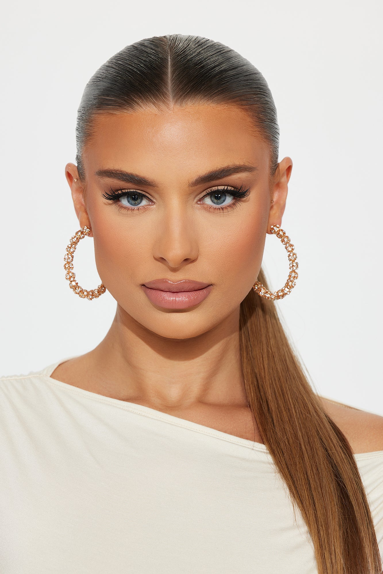 Ballin Ain't Easy Hoop Earrings