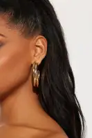 Intertwist Hoop Earrings