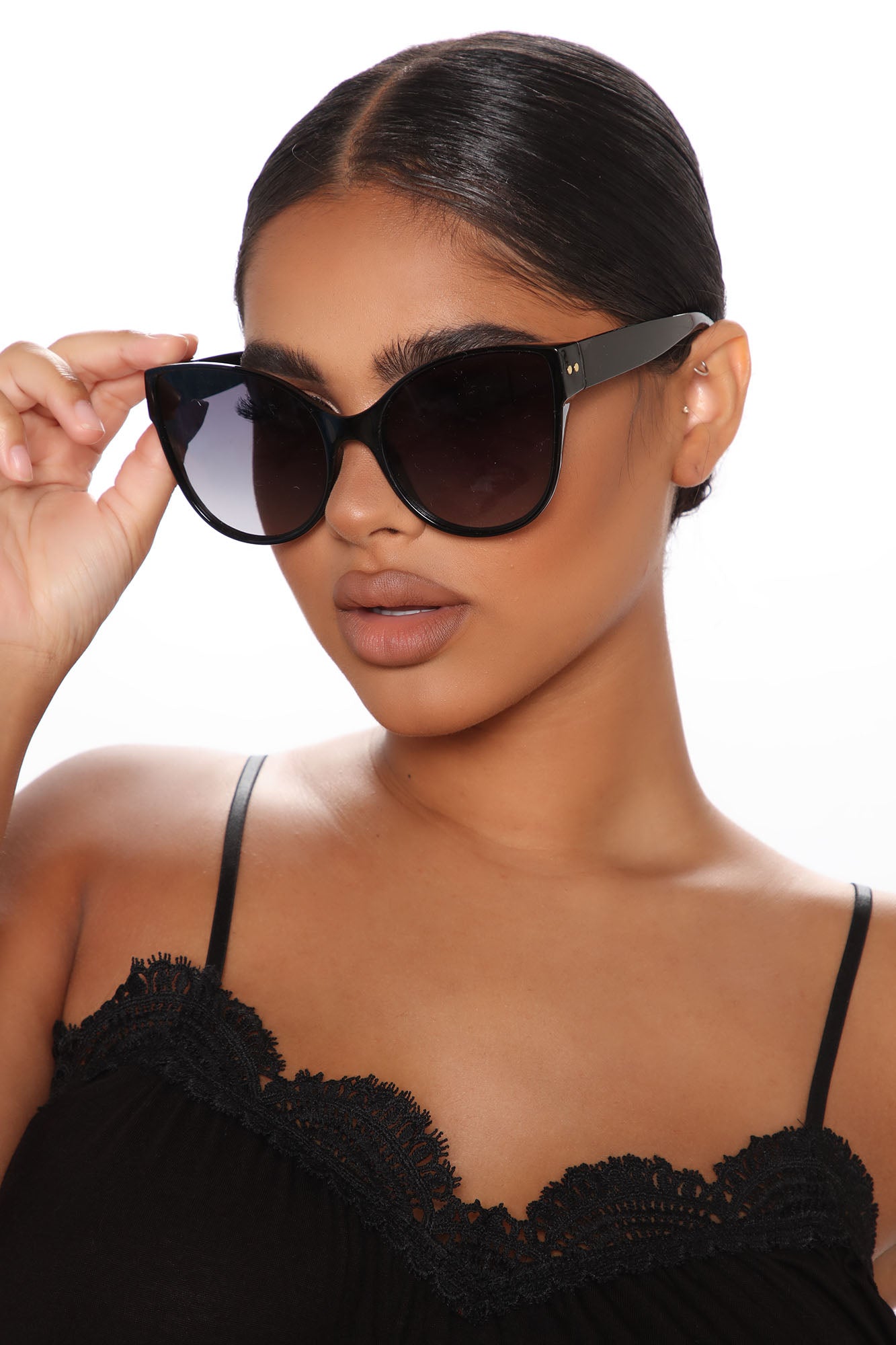 Not Worried Cat Eye Sunglasses