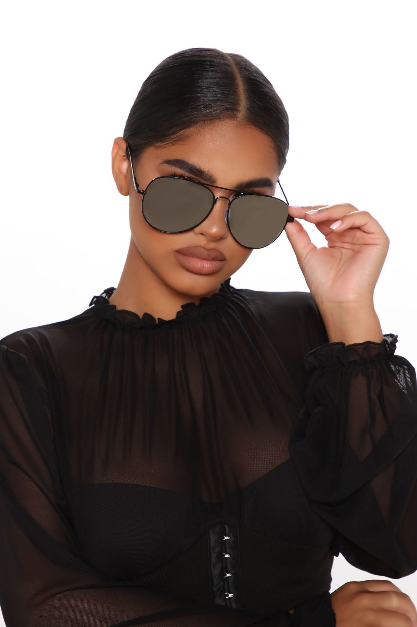 She's A Classic Aviator Sunglasses