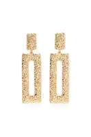 Where's Your Heart Textured Earrings