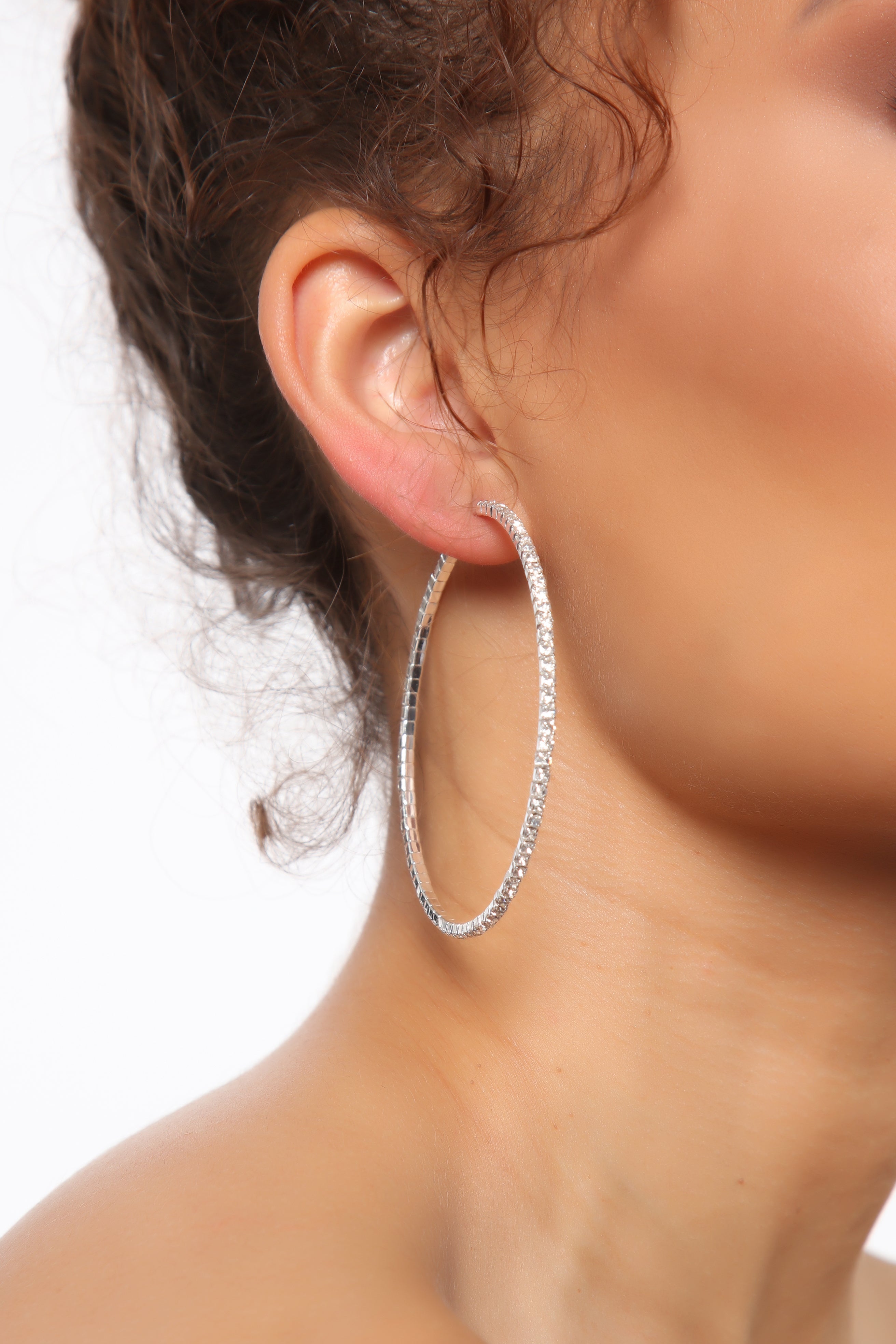 Baby Jewel Hoop Earrings