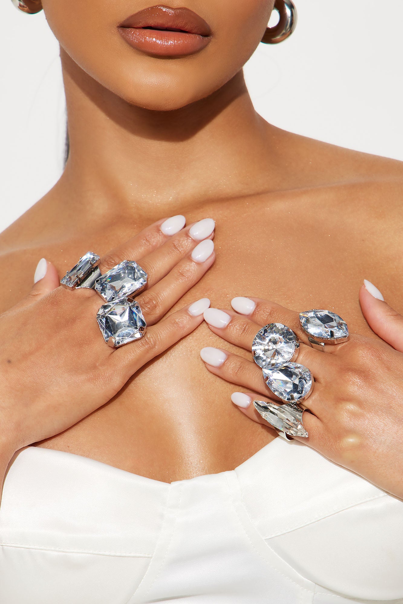 Dimond's Are A Girls Best Friend 7 Piece Ring Set