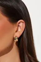 Gleam On Hoop Earrings
