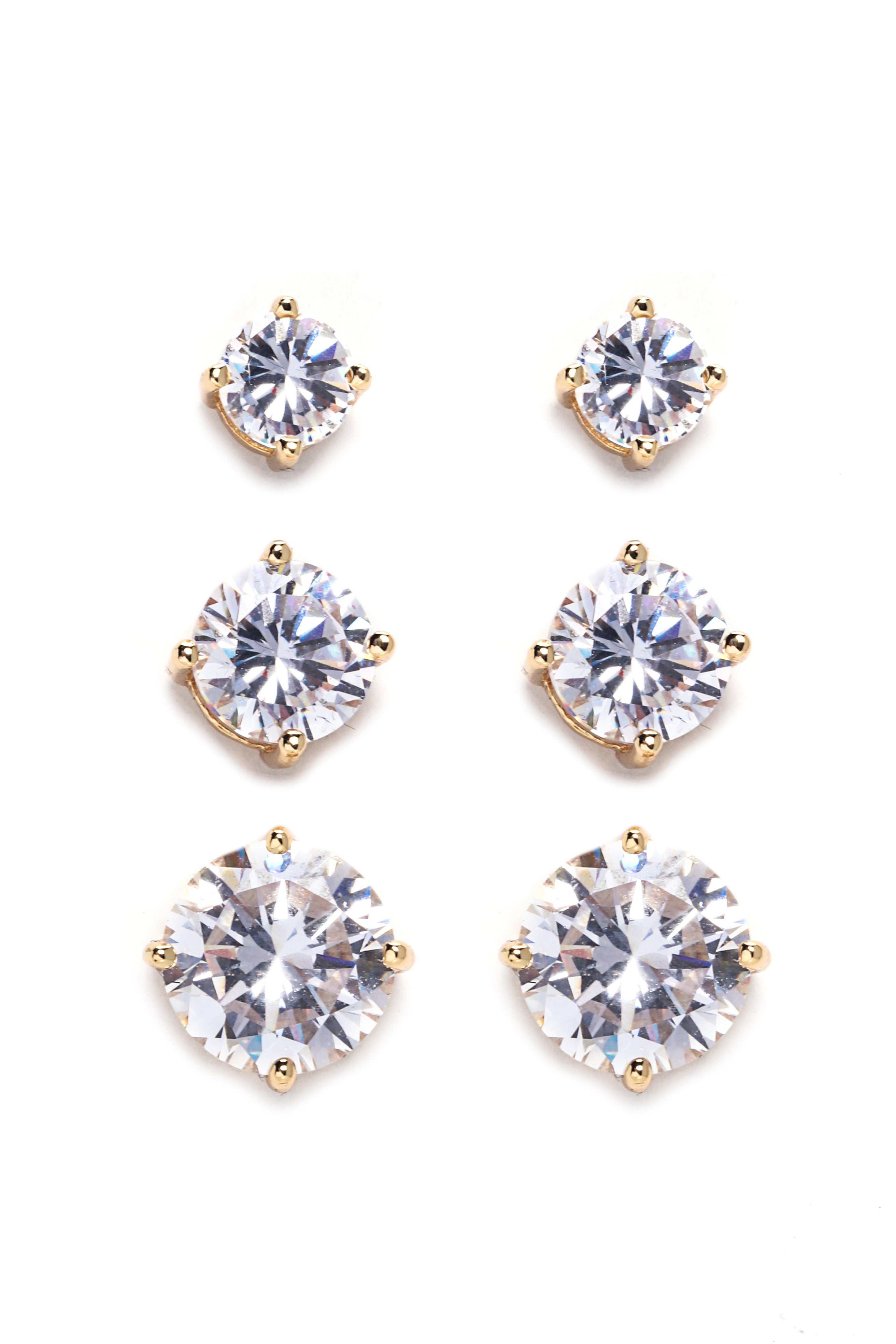 Stud Berry Earring Set