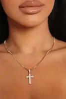 Devoted Love Cross Necklace