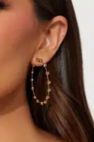 Bring The Heat Hoop Earrings 