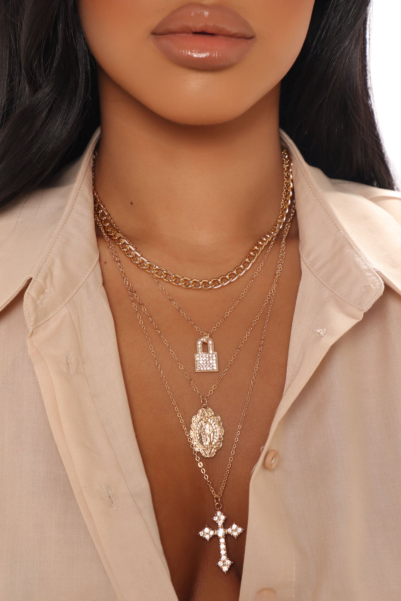 Deep Devotion Layered Necklace
