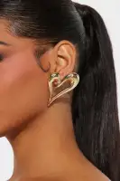 Abstract Heart Studs